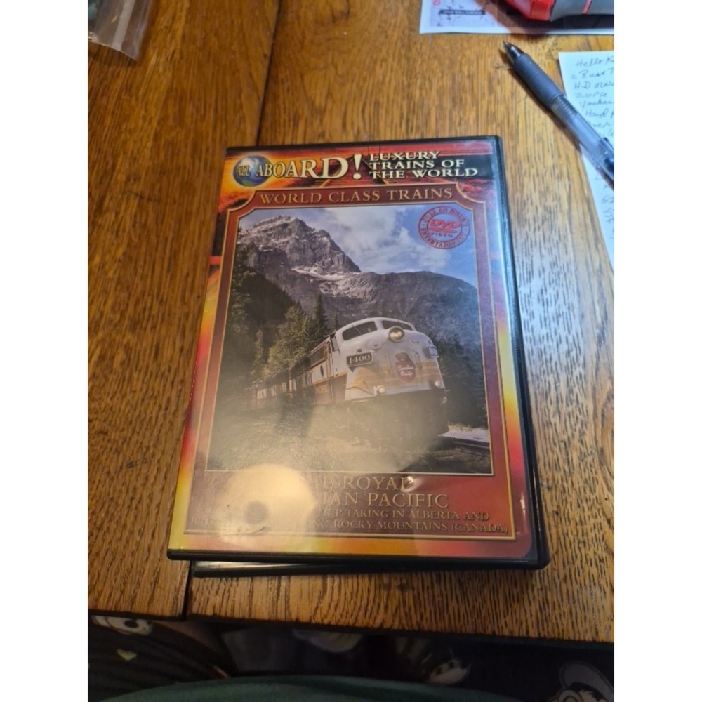 lot of 2Locomotion - The Amazing World of Trains (DVD, 2001, VG) and all aboard